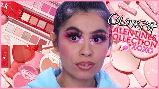 COLOURPOP VALENTINES COLLECTION REVIEW &amp; TUTORIAL | ROCIO CEJA