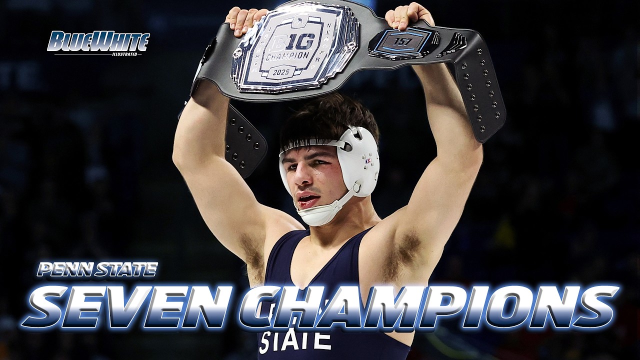 Penn State Wrestling Is LOADED for Nationals | Breaking Down All 7 Big Ten Champions