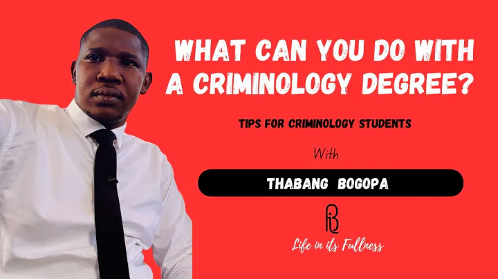 Criminology Degree Jobs l Tips for Criminology & Criminal Justice Students