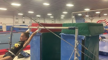 Drill for Kip cast to Horizontal. #bars #gymnasticscoach #gymnasticsvideo #gymnastics