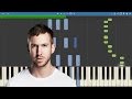 Calvin Harris - My Way - Piano Tutorial