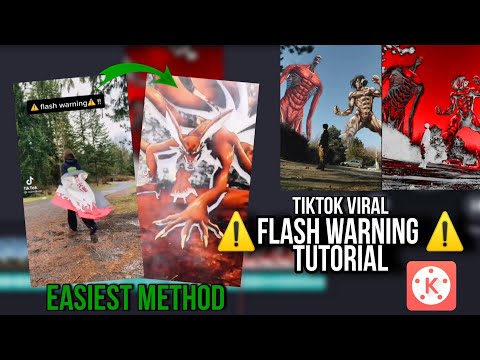 ⚠️Flash Warning Tutorial | Tiktok/Reels Trending- Anime Edition