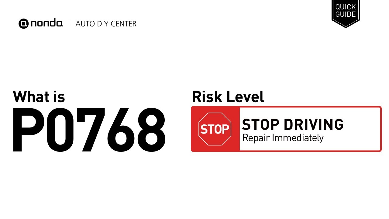 What is P0768 Engine Code [Quick Guide] - YouTube