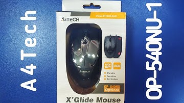 Распаковка мышки A4Tech OP-540NU-1