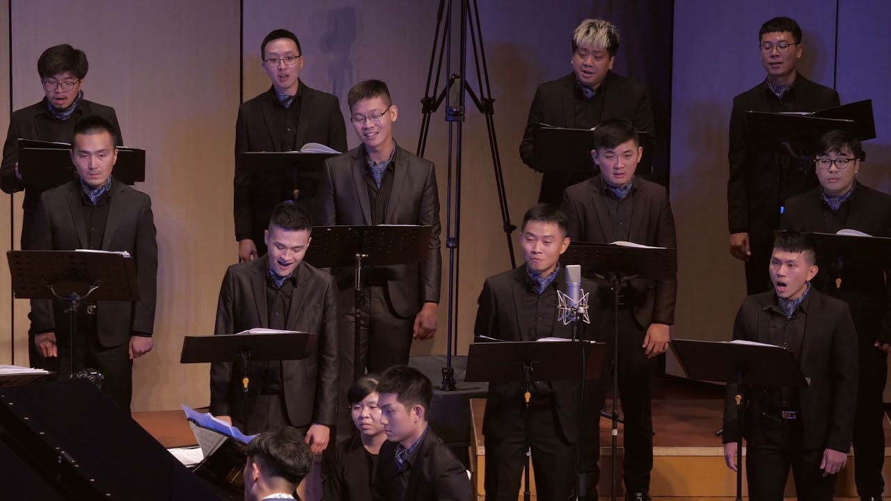 劉聖賢( 合唱編曲 ) : 聽海(男聲二部)