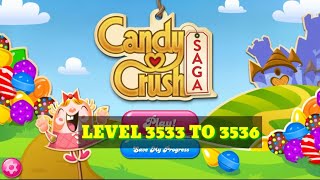 CANDY CRUSH SAGA LEVEL UP // LEVEL 3353 TO 3356 // @LEO THUNDERS
