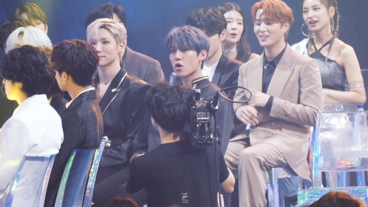 190801 MGMA - 출연진 무대 중 대기석 부분편집(박우진 focus)