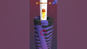 Stack Ball | Level 27 | Gameplay #stackball #alllevels #shorts #subscribe