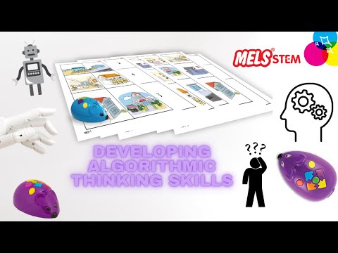 How to develop Algorithmic Thinking Skills with Code & Go Robot Mouse || Robot mouse ||