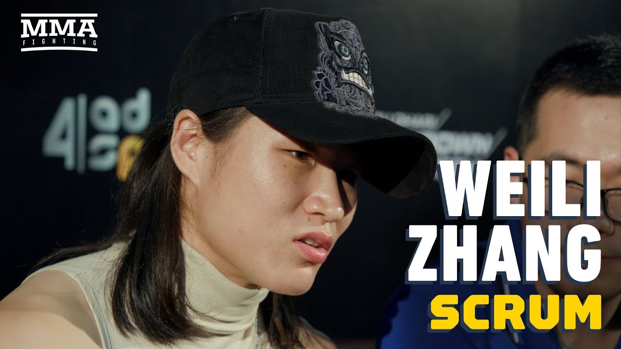 UFC 242: Weili Zhang Says Joanna Jedrzejczyk Isn't As Good As When She Was Champion - MMA Fighting