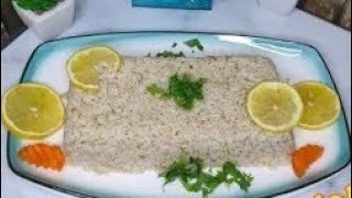 انسي أي طريقة،ويلا تعمل طريقة رز ابيض مع الاسماك المشوية