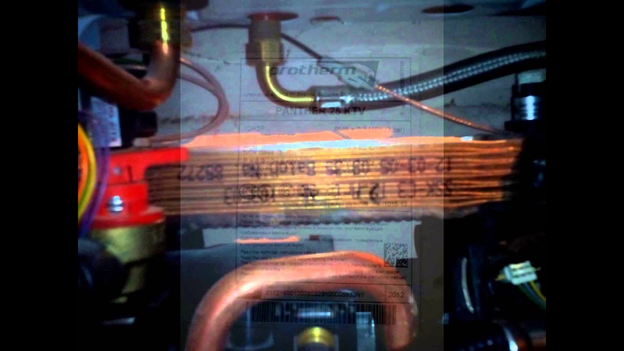 Ремонт настенного газового котла Protherm Пантера 25 KTV - YouTube