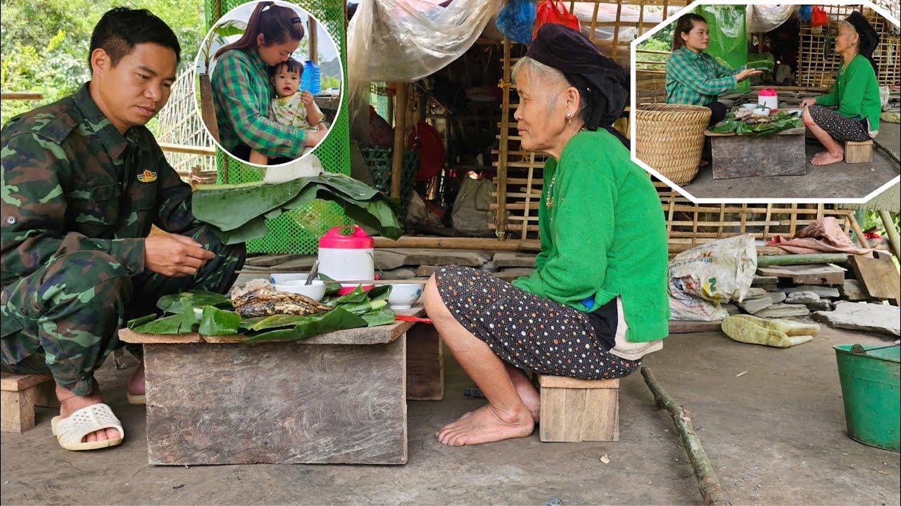 The Real Life of a 17-Year-Old Girl Raising a Child Alone - Going to Where Her Husband Lives