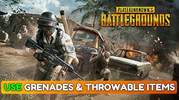 How to Use Grenades and Throwable Items in PUBG Mobile 2025?