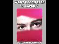 Ocean eys tutorial in capcut 💥 #transitionpack #edit #capcuttutorial