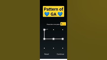pattern of GA love.💙💙💙.#lockscreen #pattern