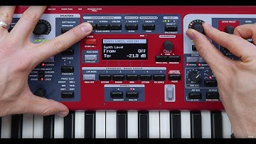 Matt Cossey Tutorial Series: Nord Stage 3 - Morph Assign
