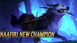 NAAFIRI NEW CHAMPION INFO - Darkin Assassin - League of Legends