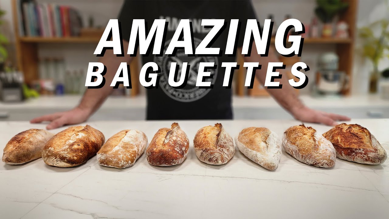 Bake Baguettes like a Pro - 8 easy ways - YouTube