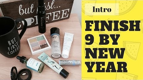 Finish 9 By New Year//Project Pan Intro
