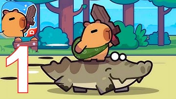 Capybara Go! - Gameplay Walkthrough Part 1 Android, iOS