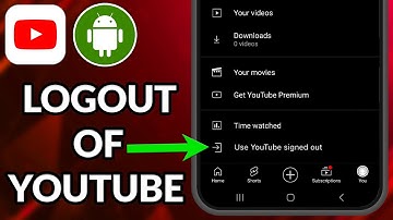 How To Logout Of YouTube Account On Mobile