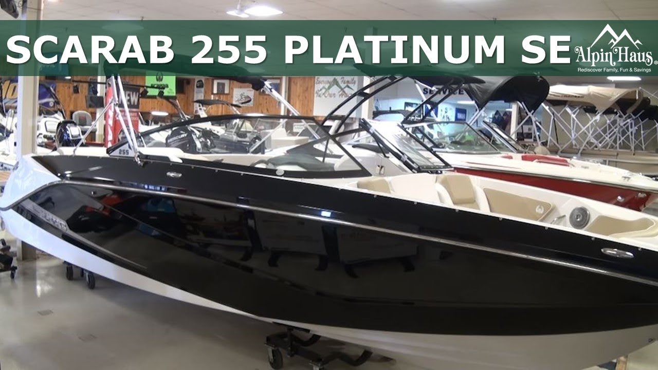 2017 SCARAB 255 PLATINUM SE