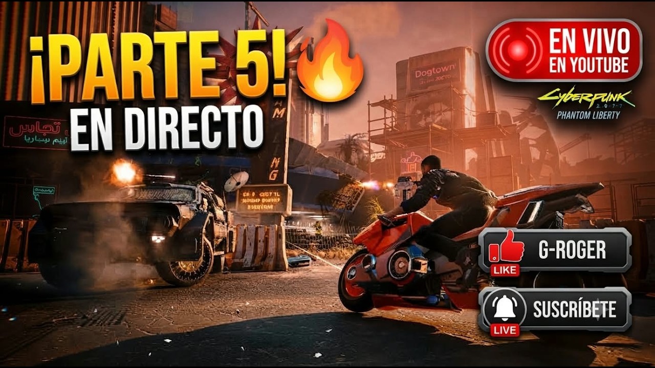 ¡ARRANCANDO EL DLC PHANTOM LIBERTY! 🚨 Nuevo mapa, espionaje y peligro total | CYBERPUNK 2077 (Switc