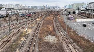 E233系E-01編成 国府津運輸区試運転 東京貨物ターミナル駅出発