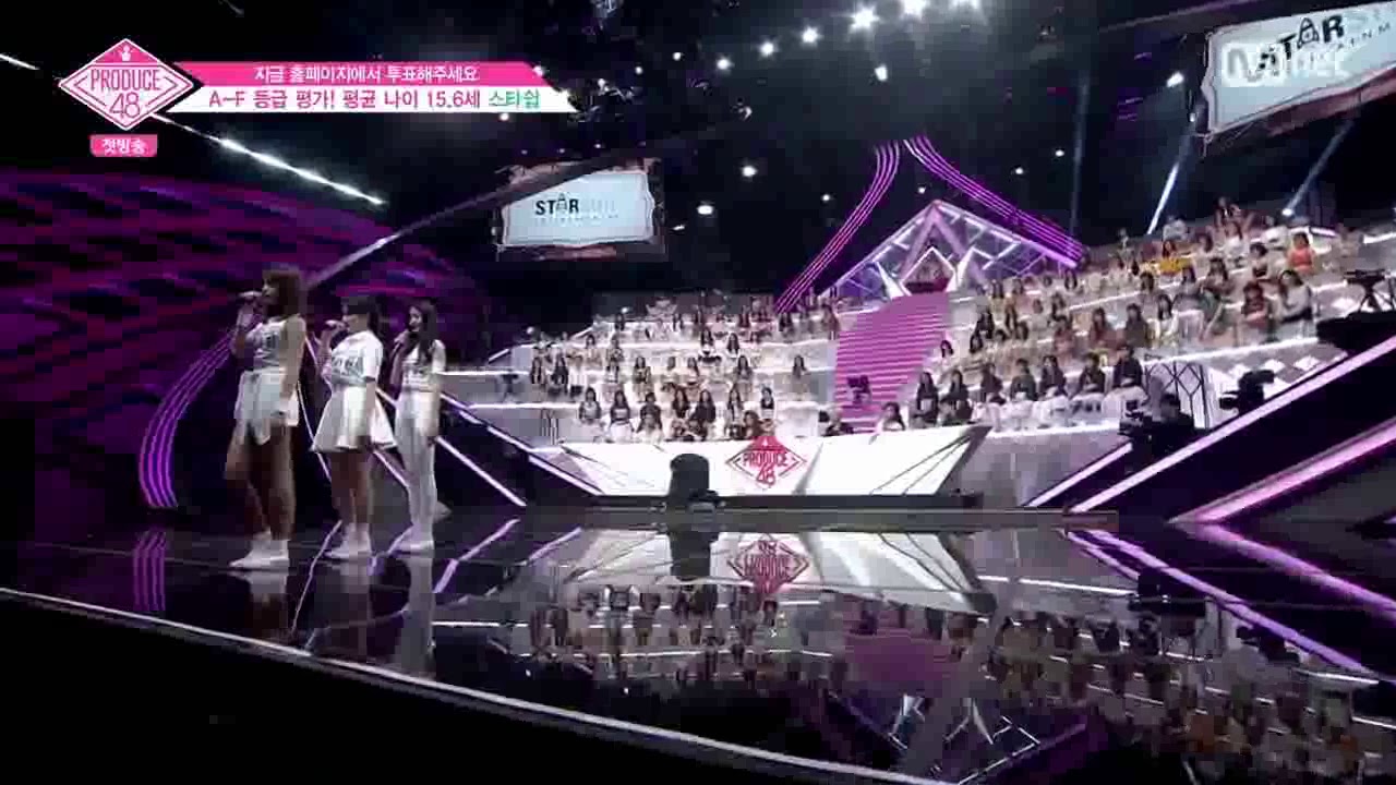 장원영 안유진 조가현 프로듀스 48 데뷔무대 - YouTube