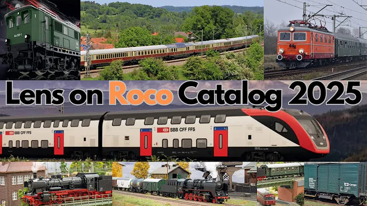 🚂 Roco 2025 H0 Scale Catalog - My favorite New Releases 🔥 Must See Train Models