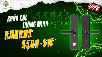 [Unbox & Review] Khóa cửa thông minh Kaadas S500-5W | BPS Việt Nam