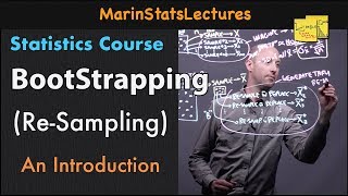 Bootstrapping and Resampling in Statistics with Example| Statistics Tutorial #12 |MarinStatsLectures