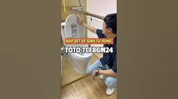 NẮP BỆT VỆ SINH THÔNG MINH TOTO TCF8GM24 #reviewsảnphẩm #review #thietbivesinh #hangnhatnoidia