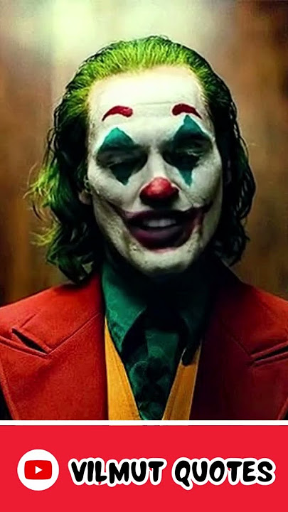 Kata - kata bijak Joker #vilmutquotes #shorts #yearofyou #katakatabijak #quotes #joker #thejoker