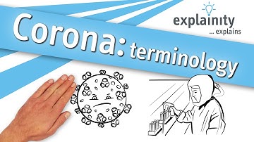 Corona terminology explained (explainity® explainer video)
