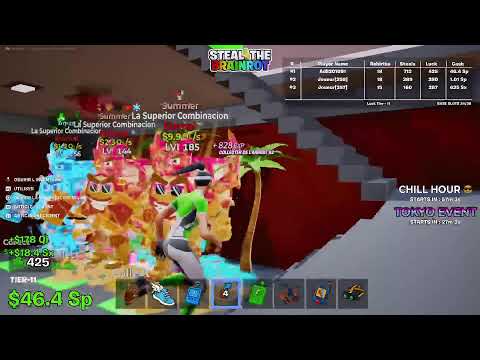 [Live Fortnite FR]Steal the brainrot Trade 100% Legit (RUSH 4K ABO)