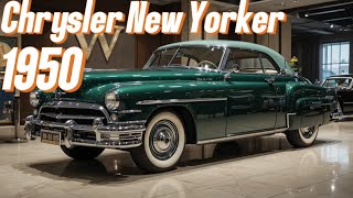 “1950 Chrysler New Yorker: The Straight-Eight Luxury Icon That Defined Postwar American Elegance”