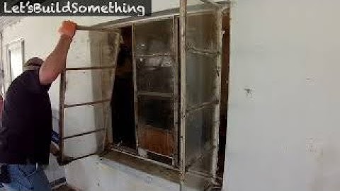 Replacing steel framed windows in 1950s stucco covered cement block home (1 of 3)