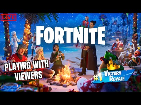 Streamer Playing With Viewers ! Fortnite Live Stream