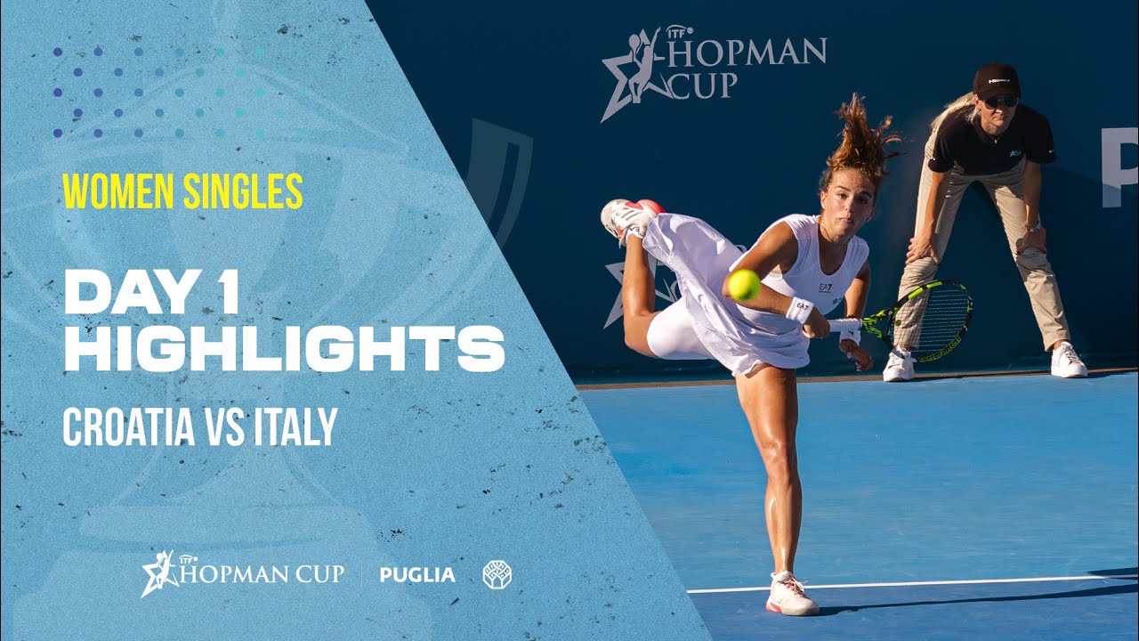 Lucia Bronzetti 🇮🇹 VS Donna Vekic 🇭🇷 - Highlights day 1