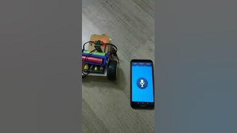 Arduino ses kontrollü robot 507 996 72 73