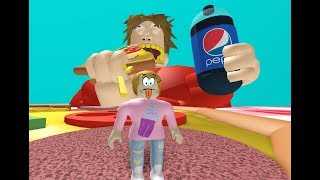 Roblox Escape The Giant Fat Guy With Molly!