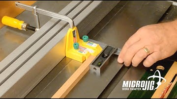 Cutting Half Laps with the MATCHFIT Dado Stop