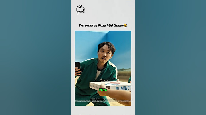 Bro ordered Pizza Mid Game😭
