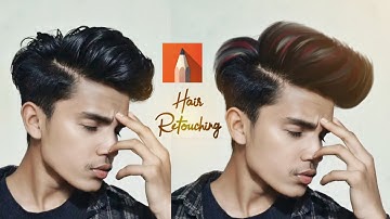 Smooth Hair Retouching Mobile Edit