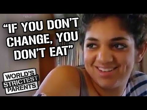 Dad Won't Let Daughter Eat Food Until She Changes Clothes | World's Strictest Parents