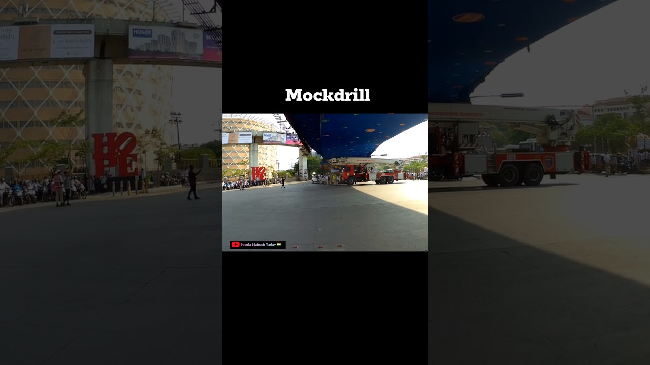 Mockdrill at Hyderabad 
