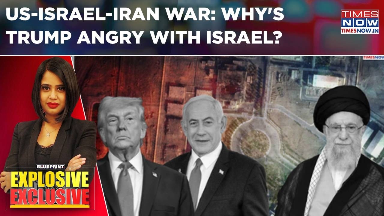 US-Israel-Iran War: Israel Strikes 30+ Oil Sites In Iran; Why's Trump Angry With Israel? Blueprint
