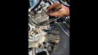COCOK UNTUK PEMULA Tutorial proses pemasangan mesin motor Vario blok piston blok head